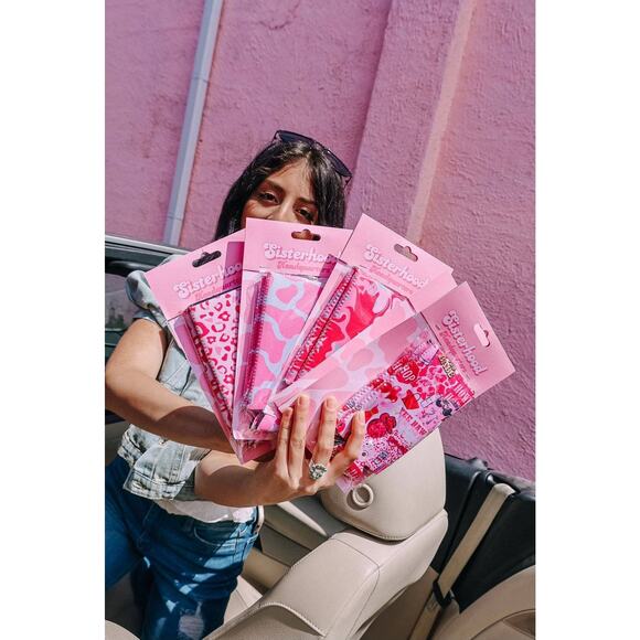 Pink Leopard Tall Coozie 2-Pack - Picture 6 of 6